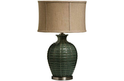 Premier Housewares Aquila Table Lamp - Green.